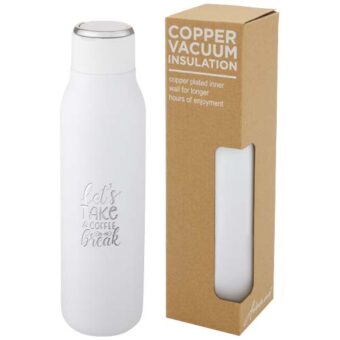 Marka 600 ml kobber vakuumisolert flaske med metalhempe