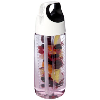 HydroFruit 700 ml sportsflaske av resirkulert plast med flipp lokk og infusjon