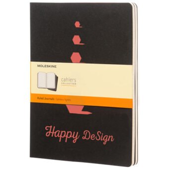 Moleskine Cahier Journal XL – linjert