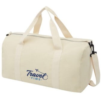 Pheebs 450 g/m² duffelbag av resirkulert bomull og polyester 24L