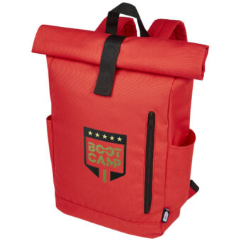 Byron 15,6" GRS RPET rulletopp ryggsekk, 18 l