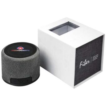 Fiber 3W Bluetooth® høyttaler med trådløs lading