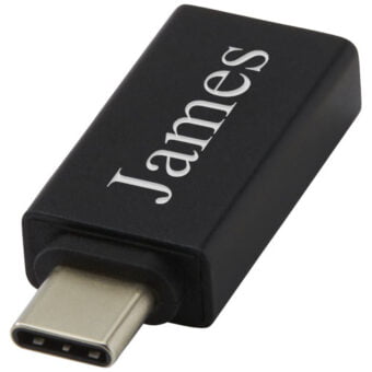 ADAPT USB-C til USB-A 3.0-adapter i aluminium