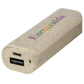 Yoko1200 mAh mobillader i hvetehalm