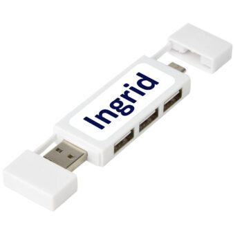 Mulan dobbel USB 2.0-hub