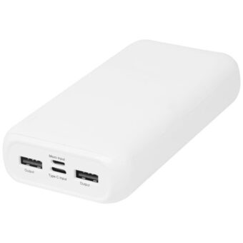 Electro 20 000 mAh mobillader av resirkulert plast