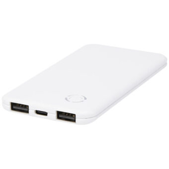 Slender 4000 mAh slank dobbel mobillader