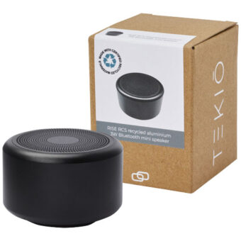 Rise 3 W RCS Bluetooth® minihøyttaler av resirkulert aluminium