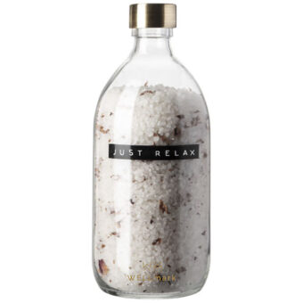 Wellmark Just Relax 500 ml badesalt – duft av roser