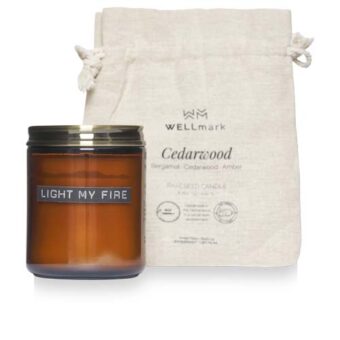 Wellmark duftlys sedertre, medium