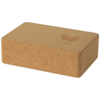 Trikona yogaboks av kork