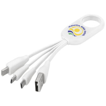 Troup 4-i-1 ladekabel med type-C tupp
