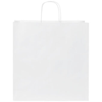 Pose av 80-90 g/m² kraftpapir med vridde håndtak – XLarge