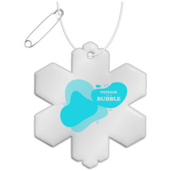 RFX™ H-10 snøflak TPU hanger refleks