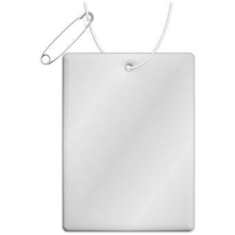 RFX™ H-12 rektangulær PVC hanger refleks, stor