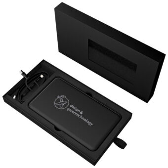 SCX.design P29 lysende solcelle 5000 mAh mobillader
