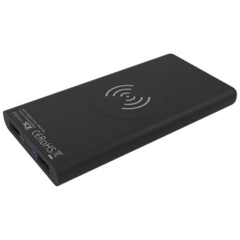 SCX.design P40 10 000 mAh opplyst trådløs mobillader av gummi