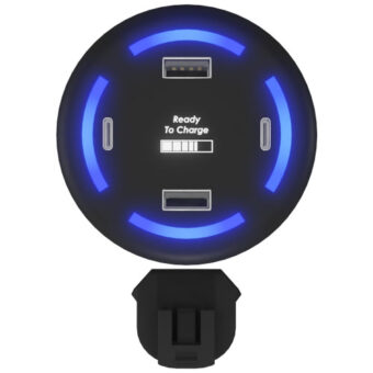 SCX.design H11 smart hjemmelader med lysende logo