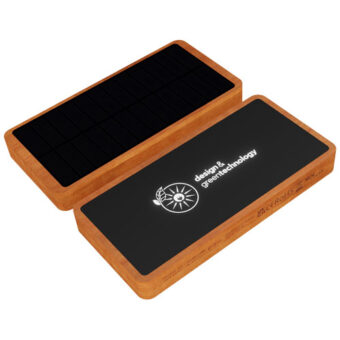SCX.design P32 10 000 mAh solcelledrevet mobillader