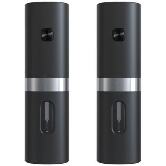 SCX.design K02 sett med elektrisk salt- og pepperkvern
