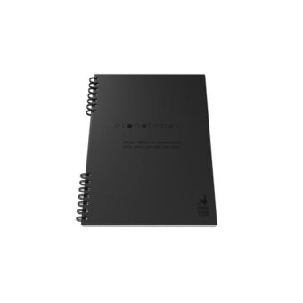 EcoNotebook NA4 med PU-skinnperm
