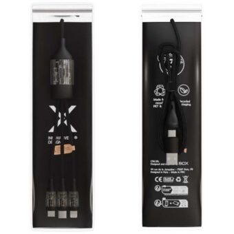 SCX.design C50 5-i-1 hurtigladende 100 W / 5 A-kabel med digital skjerm