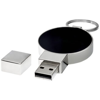 Rund USB med lysende logo