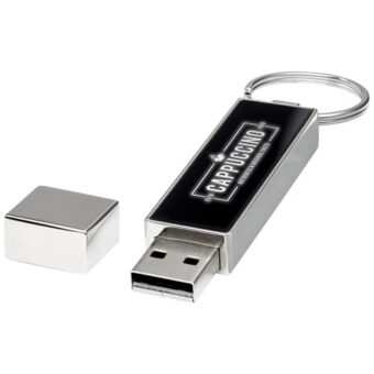 Rektangulær USB med lysende logo