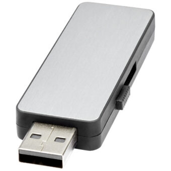 USB med lysende hvitt logo lys