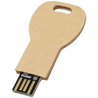 Nøkkelformet resirkulert papir USB 2.0