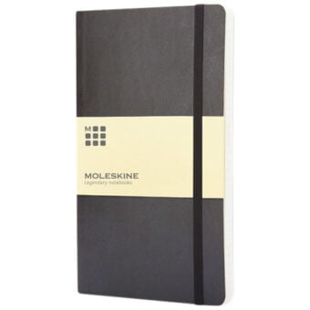 Moleskine Classic L notatbok med mykt omslag – linjert