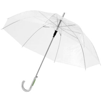 Kate 23" transparent automatisk paraply