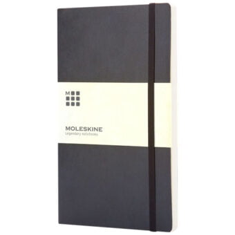 Moleskine Classic L notatbok med mykt omslag – vanlig