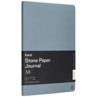 Karst® A5-journal med steinpapir i topakning