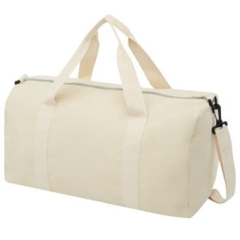 Pheebs 450 g/m² duffelbag av resirkulert bomull og polyester 24L