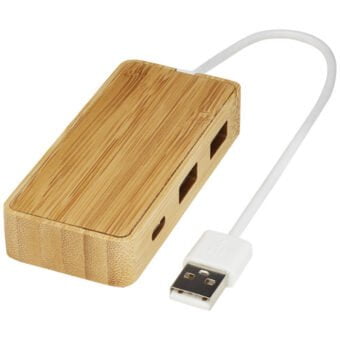 Tapas USB hub i bambus