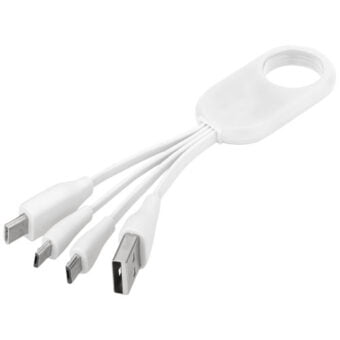 Troup 4-i-1 ladekabel med type-C tupp