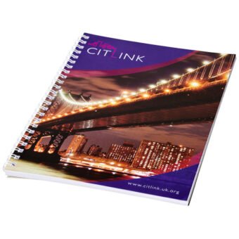 Desk-Mate® A5 notatbok med spiral