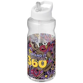 H2O Active® Big Base sportsflaske med tut lokk, 1 liter