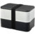Elfenbenshvit/Granitt/Solid svart