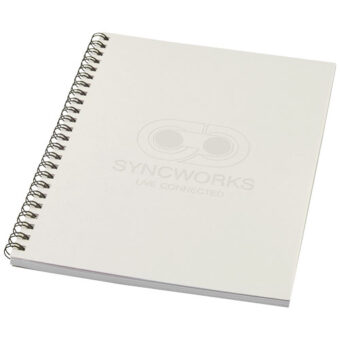 Desk-Mate® A5 farget notatbok med spiral