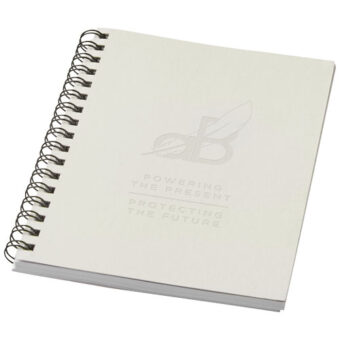 Desk-Mate® A6 farget notatbok med spiral