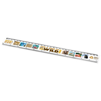Refari 30 cm resirkulert plastlinjal
