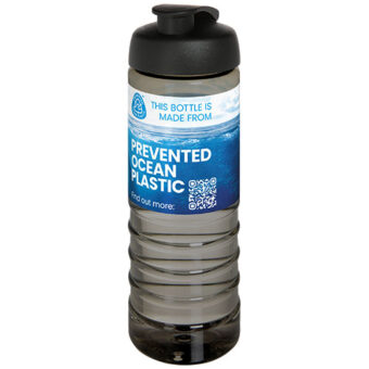 H2O Active® Eco Treble sportsflaske med flipplokk, 750 ml