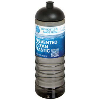 H2O Active® Eco Treble 750 ml sportsflaske med kuppelformet lokk