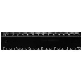 Terran 15 cm linjal av 100 % resirkulert plast