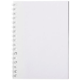 Desk-Mate® A6 notatbok med spiral og PP omslag