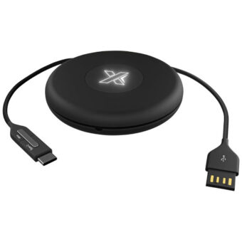 SCX.design C18 3-i-1 reisekabel med lysende logo
