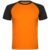Fluor Orange/Solid svart