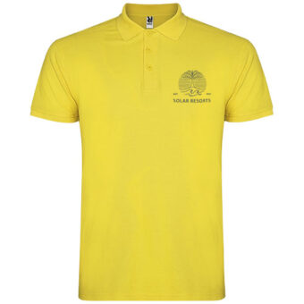 Star kortermet polo for herre